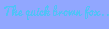 Image with Font Color 4FC3F7 and Background Color 91A7FF